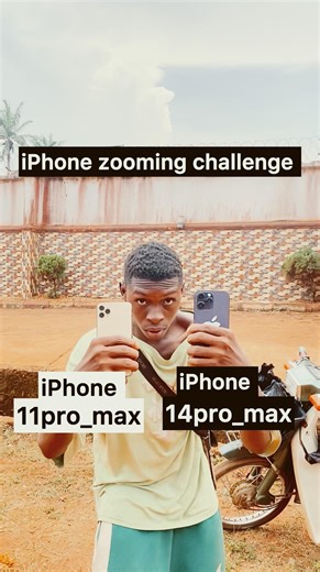 iPhone Zooming challenge #iphone #challenge
