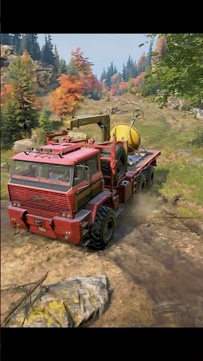 Sleiter Chimera | Transporting the Data Buoy | snow runner season 16 #snowrunner #gameplay #shorts