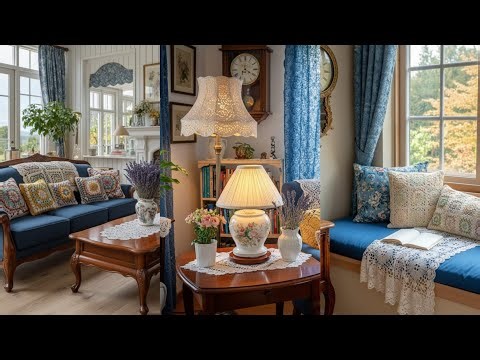 Shabby Chic Crochet & Antique Treasures: Elegant Vintage Home Inspiration 🌷🦢