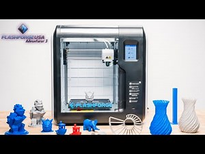 Flashforge Adventurer 3 Pro 3D Printer Review: Automatic Bed Leveling and Heated Glass Build Plate