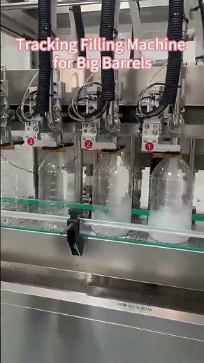 Tracking Filling Machine for Big Barrels | Automatic Drum Filling Machine