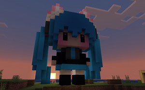 生存模式fufu终于造完了，开心 (*≧▽≦)