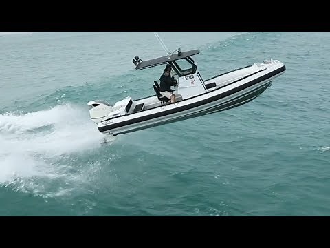 Kirby Marine RHIB in big waves