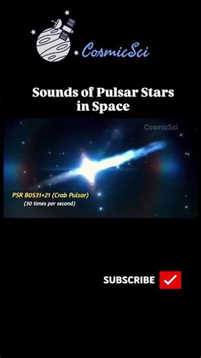 Space Sounds: Pulsars Emitting Cosmic Signals #space #sound #pulsar #viral