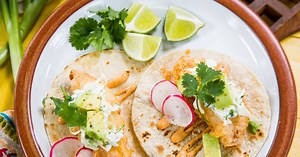 Baja Styled Fried Fish Tacos