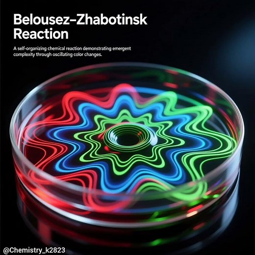 Belousov–Zhabotinsky Reaction – The Oscillating Chemical miracle #chemistry #colors #reaction