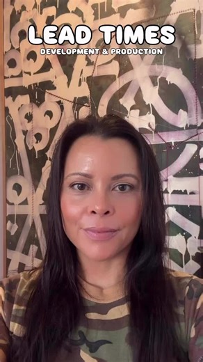 OUR STANDARD LEAD TIMES Cut & Sew Sample Only (Pattern & Materials in hand) 1 week Development 2-4 weeks for samples that require pattern, cut & sew sample, dye & embellishment Production 4-6 weeks from receipt of all materials & 50% deposit Fabric production adds 3-4 weeks #scottxscott #MadeInUSA #ForYouPage #FYPage #ClothingManufacturer