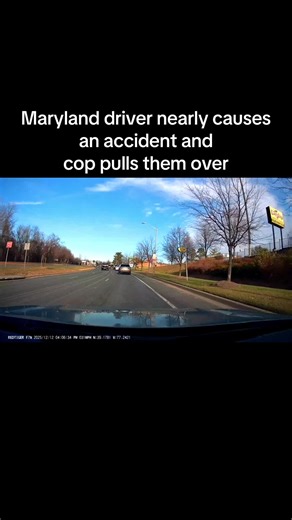 Maryland Driver's Close Call Captured on Dashcam