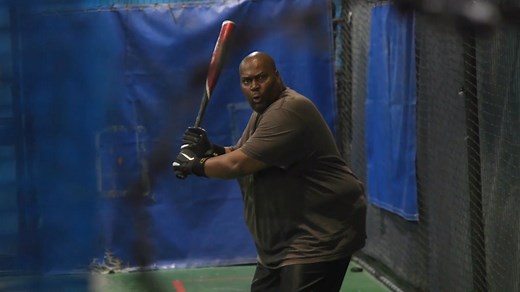 Ex MLB player takes on the man who claims he can hit a 250 mph fastball 👀🔥 | Whistle Sports