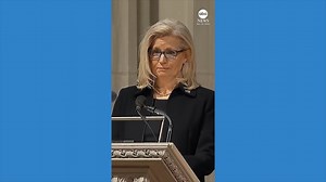 Liz Cheney speaks at funeral of her father, former Vice President Dick Cheney