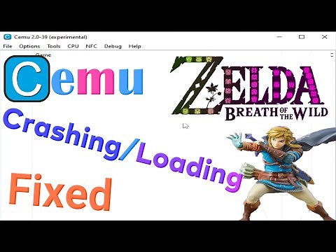 How to fix Zelda BOTW Crashing/Loading on Cemu Emulator