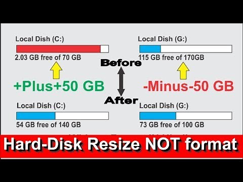 How to Resize Partition windows 7 without Losing data