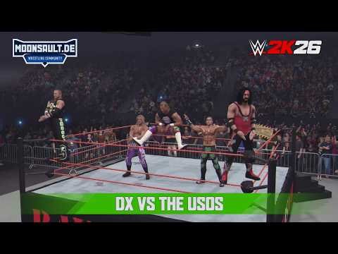 WWE 2K26 - D-Generation X DX vs The Usos