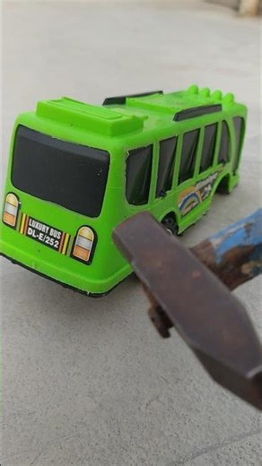 Remote control bus toy testing