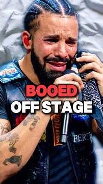 Drake Got BOOED Off Stage 😳💀