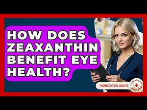 How Does Zeaxanthin Benefit Eye Health? - Pharmaceutical Insights