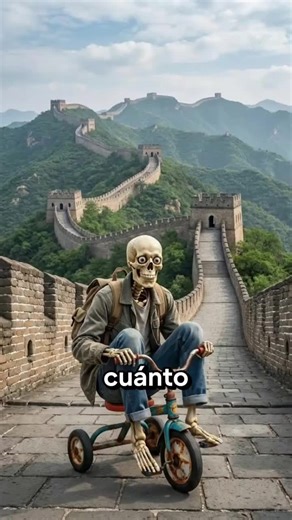 ¿Recorrer la Gran Muralla China? ¡Calculemos!