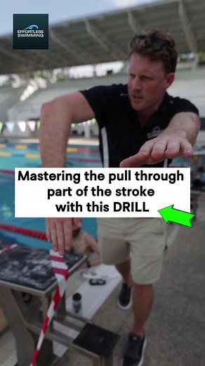 Swimming Drill for Improving Catch and Pull Technique