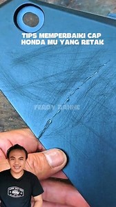 Tips memparbaiki cap motor yg retak #tips #kreatif #tutorial #diy #trendingreels #reelsfacebook #reels #fyp #vidioviral #reelsfyp #reelsviral #diytools #tools #trick #shortvidio #homemade | Ferdybanne