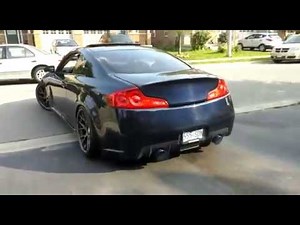 Motordyne tdx2 + Art pipes G35 Coupe Launch