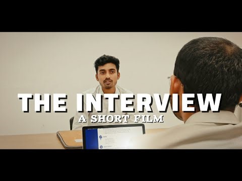 THE FIRST INTERVIEW - a short film || 2nd award winning || college flashbacks #interview #shortfilm