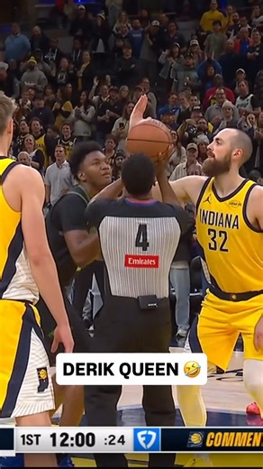 ICYMI: Derik Queen got too eager for the opening tip 😆 📲 Watch games LIVE and on demand with NBA League Pass 👉 https://bit.ly/NBAPHLeaguePassSoS #NBAPhilippines #NBAHighlights | NBA Philippines