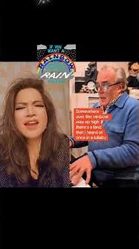 Somewhere Over the Rainbow #wizardofoz #singalongchallenge #singalongfun #singingchallenge