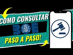 How to consult the Official State Gazette (BOE) step by step and find what's important | DEFINITI...