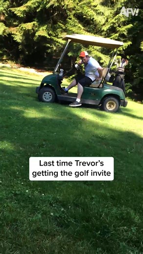 2.4M views · 46K reactions | Trevor has been removed from the golf group chat... 藍 | America's Funniest Home Videos | Facebook