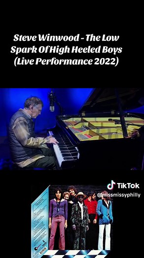 Steve Winwood Live Performance of 'The Low Spark Of High Heeled Boys'