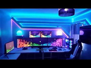 ▪︎EPIC RGB GAMING ROOM/SETUP▪