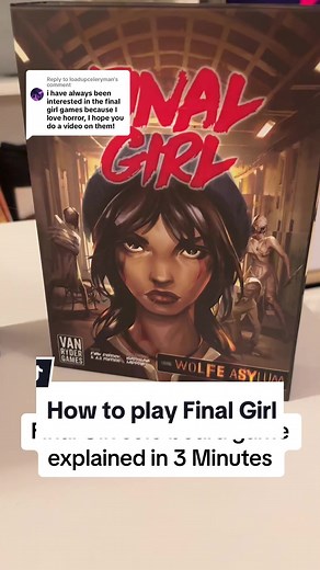 How to Play the Final Girl Solo Horror Board Game