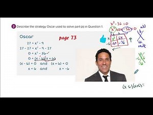 A2 Carnegie Module 1 Topic 1 Lesson 5A Solving Quadratic Equations