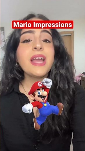 super mario impressions! #impressions #voiceacting #mario