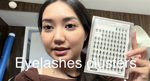Watch Eyelash clusters review on Amazon Live