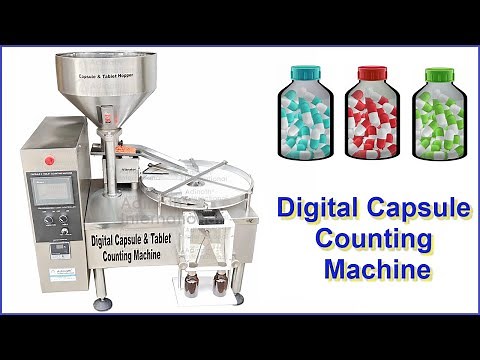 Digital Capsule Counting Machine, Electronic Tablet Counter