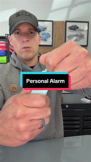 Personal safety alarm and flashlight. #safetydevice #alarm #personalsafety #selfdefense #personalprotection