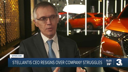 Stellantis CEO resigns over company struggles