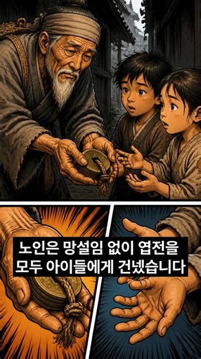 거지가 받은 엽전을 모두 나눠준 이유 | 민담 | 전설 | 설화 | 야담 | 옛날이야기 | 수면동화 | 오디오북