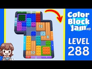 Color Block Jam Level 288 Solution Walkthrough