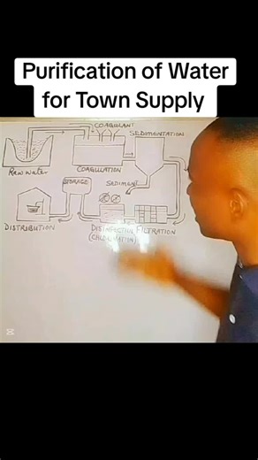 Stages of Water Purification for Town Supply Explained