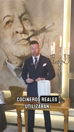 Mitos & Leyendas XII, el toque blanche del chef de cocina #restaurant #camarero#chef #consejos