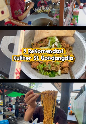 3 Rekomendasi kulineran enak di st Gondangdia. 3. Dimsum Rapnesia 2. Gudeg Bu Tinah 1. Mie Ayam Bakso Bu Sri Wajib cobain. #omboyjourney #kulinerjakarta #stasiungondangdia #kulinerbekasi #jakarta