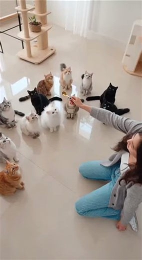 Everyone, this isn't AI; this is a real film taken with Insta360. This camera works great. #cat