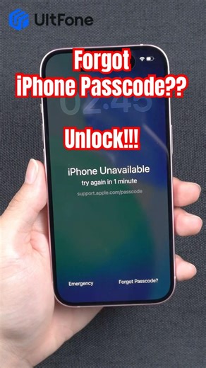 iPhone Forgot Passcode? Unlock it NOW!!!🔓