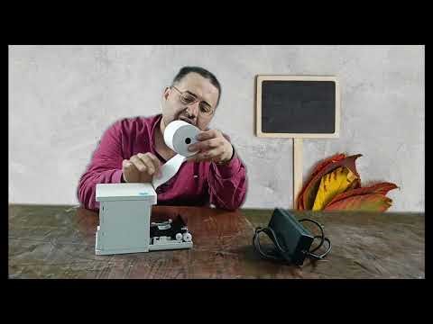 تعريف طابعه بكسلون bixolon المانى - وخطوات تشغيلها