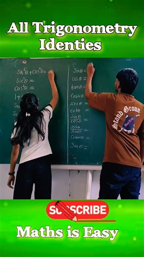 Trigonometry Class 10 | All formulas of trigonometry #shorts #ytshorts #trigonometry #cbse #fun