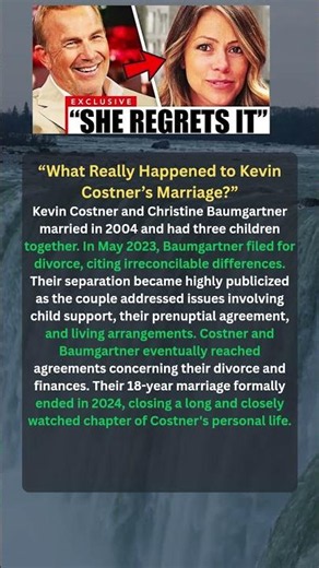 “What Really Happened to Kevin Costner’s Marriage?”