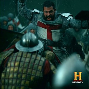 Everybody's after the Holy Grail. Knightfall premieres Wednesdays on HISTORY. | Knightfall