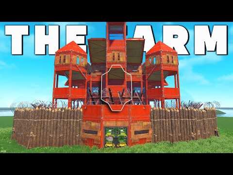 The Farm - 2X4 Rust Farm Base Design! | Bunkers, Farm & Freehand!